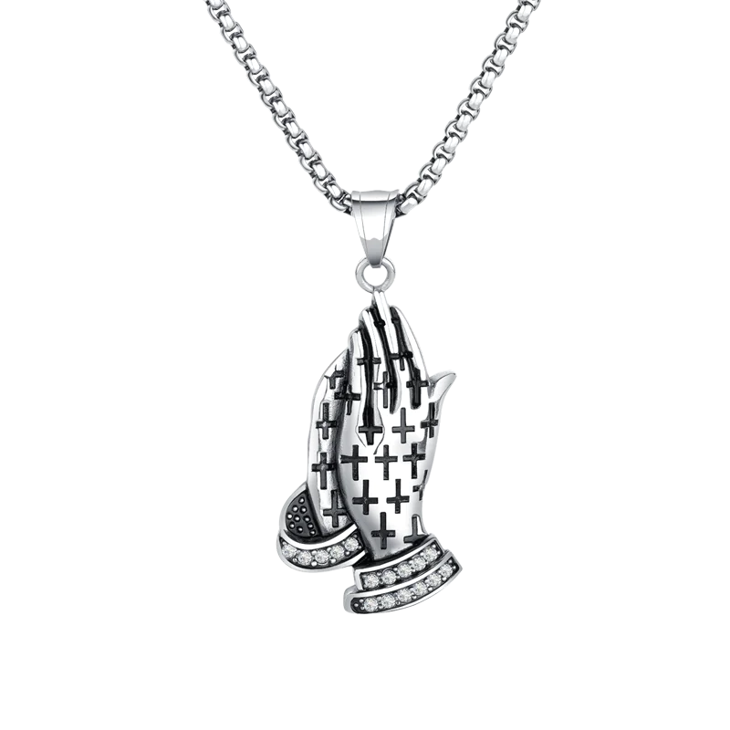 Praying Hands Necklace