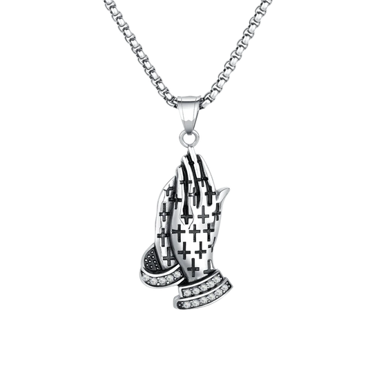 Praying Hands Necklace